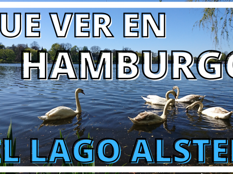 Las zonas verdes de Hamburgo. El lago Alster